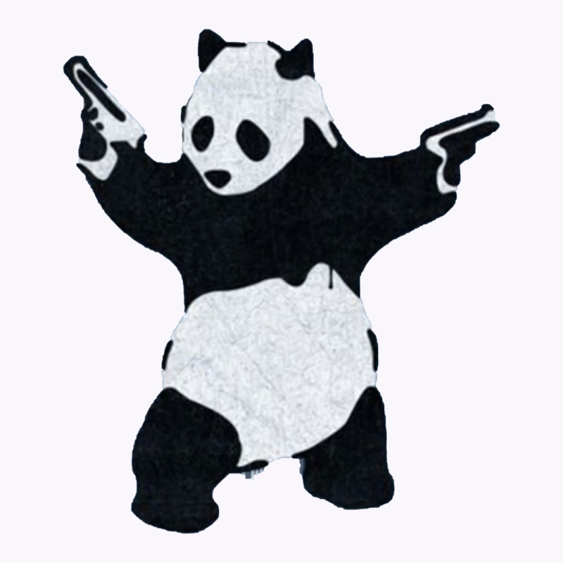 Banksy Panda With Guns Tank Top by venooskafilav | Artistshot