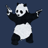 Banksy Panda With Guns Men Denim Jacket | Artistshot