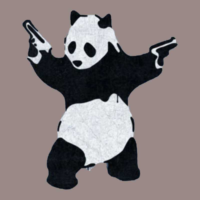 Banksy Panda With Guns Vintage T-Shirt by venooskafilav | Artistshot