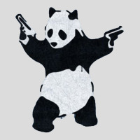 Banksy Panda With Guns Men's Polo Shirt | Artistshot