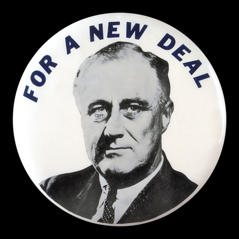 Vintage For A New Deal Fdr Franklin Delano Rooseve Graphic T-shirt | Artistshot