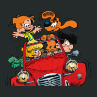 Boule Et Bill (billy And Buddy) In The Car Women's Triblend Scoop T-shirt | Artistshot