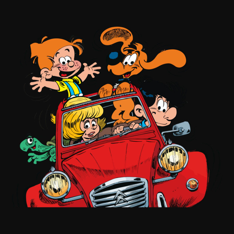 Boule Et Bill (billy And Buddy) In The Car Crop Top by venooskafilav | Artistshot