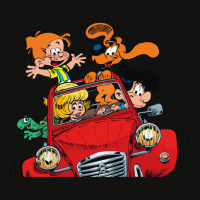 Boule Et Bill (billy And Buddy) In The Car Scorecard Crop Tee | Artistshot