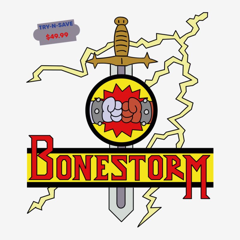 Bonestorm Bicycle License Plate | Artistshot