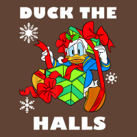 Duck The Halls Christmas Portrait T-shirt | Artistshot