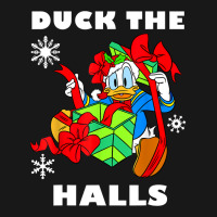 Duck The Halls Christmas Portrait Flannel Shirt | Artistshot