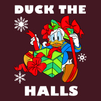 Duck The Halls Christmas Portrait Unisex Hoodie | Artistshot