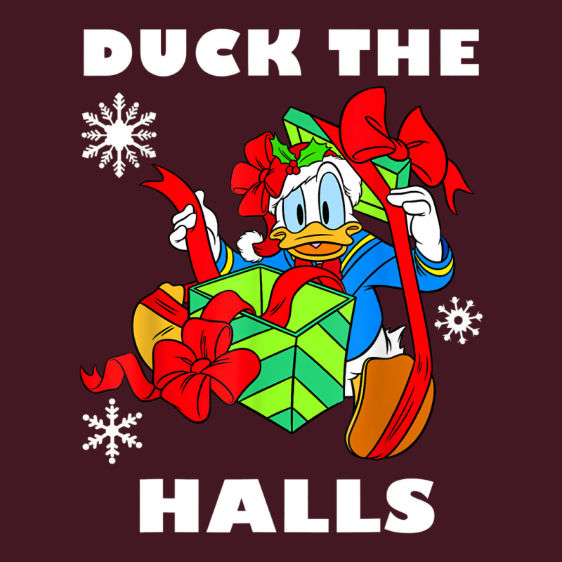 Duck The Halls Christmas Portrait Unisex Hoodie by venooskafilav | Artistshot