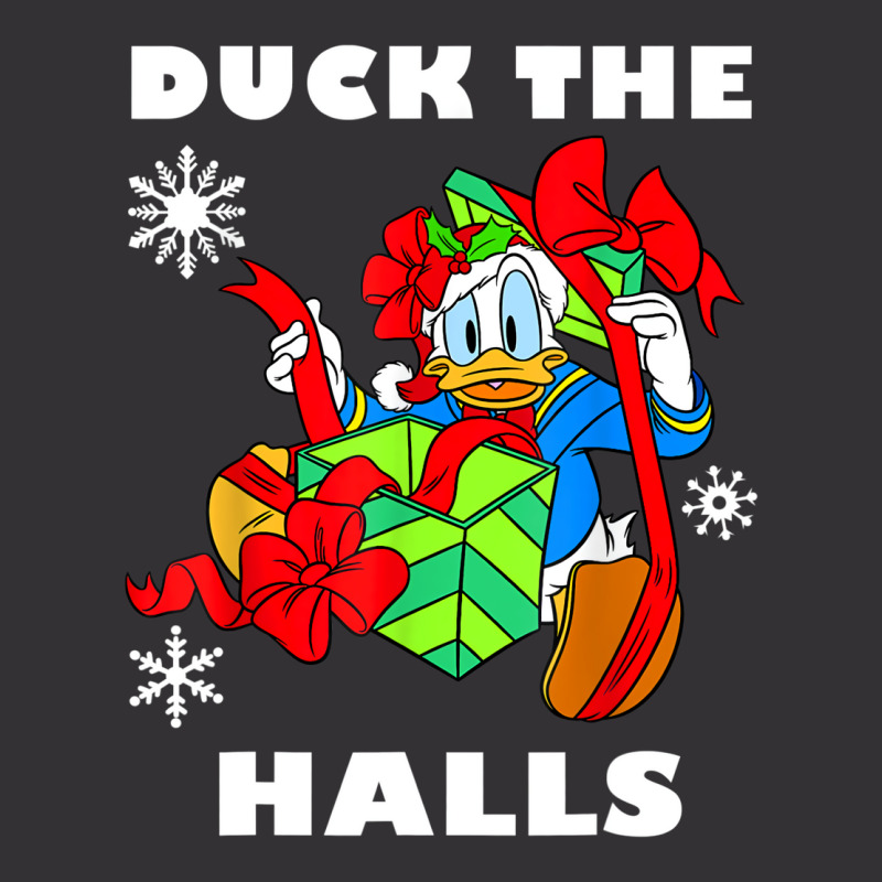 Duck The Halls Christmas Portrait Vintage Short by venooskafilav | Artistshot