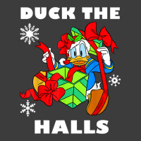 Duck The Halls Christmas Portrait Men's Polo Shirt | Artistshot