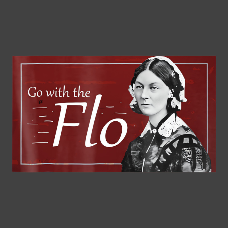 Go With The Humorous Flo Florence Nightingale Shir Vintage T-Shirt by dong | Artistshot