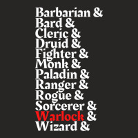 I'm The Warlock   Dnd 5e All Class Print Ladies Fitted T-shirt | Artistshot