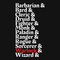 I'm The Warlock   Dnd 5e All Class Print Scorecard Crop Tee | Artistshot