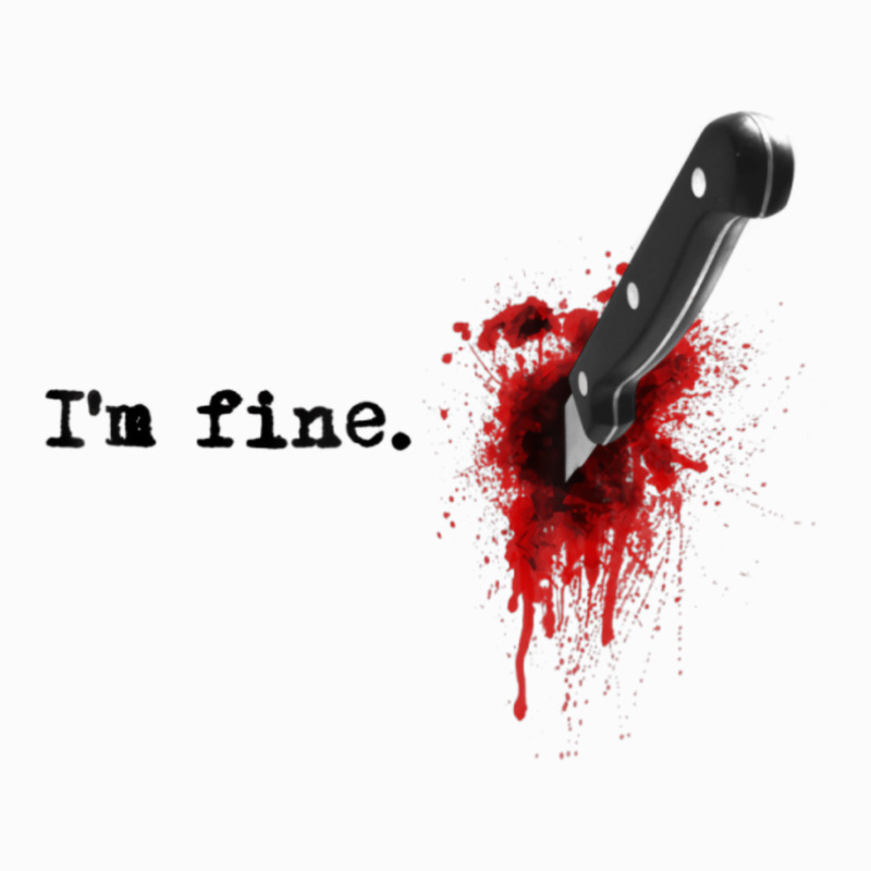 I'm Fine Bloody Halloween T Shirt Coffee Mug | Artistshot