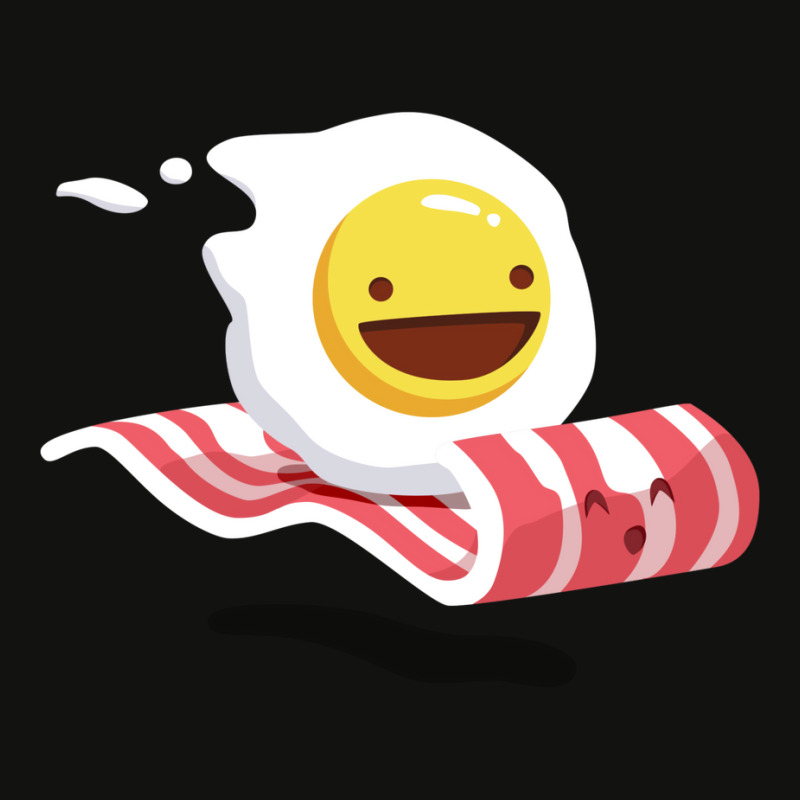 Egg Bacon Buddies Scorecard Crop Tee by metheojerupe | Artistshot