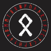 Viking Rune Othala Runic Circle Norse Mythology Ce T-shirt | Artistshot