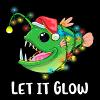 Let It Glow Anglerfish Lighting Xmas Tree Monster  Adjustable Cap | Artistshot