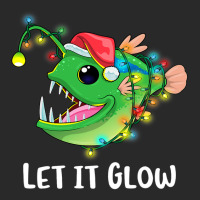 Let It Glow Anglerfish Lighting Xmas Tree Monster  Printed Hat | Artistshot