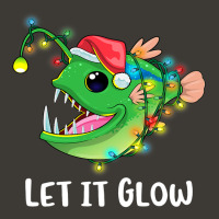 Let It Glow Anglerfish Lighting Xmas Tree Monster  Bucket Hat | Artistshot