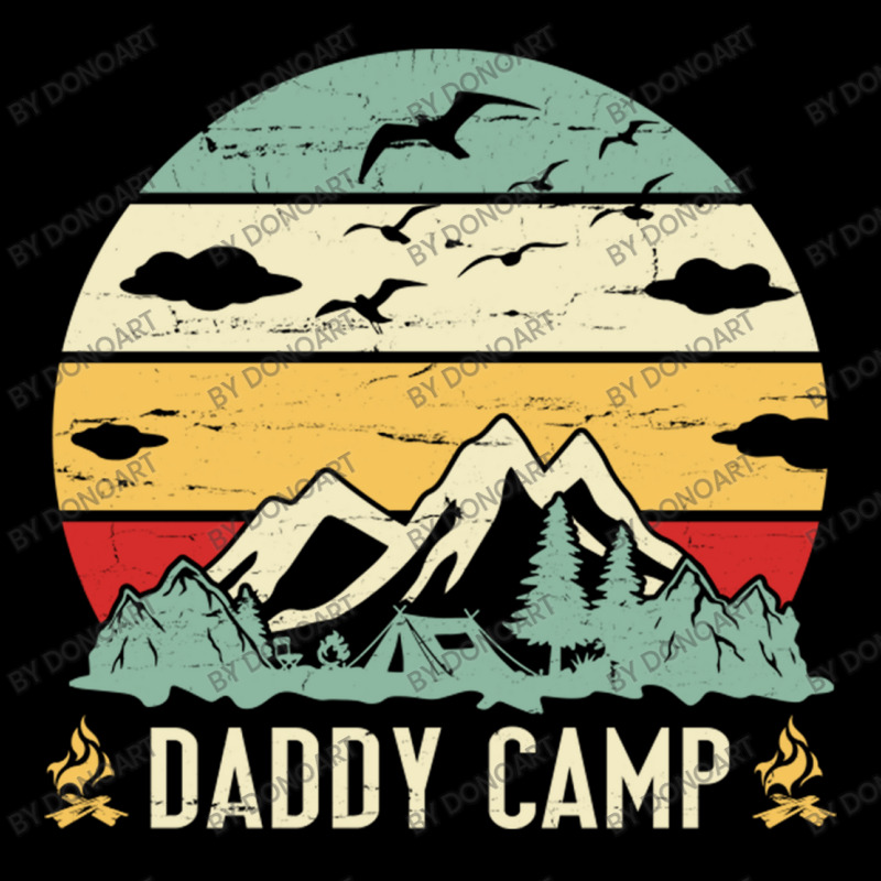 Mountain Tree Campfire Happy Camping Day Daddy Cam Youth Jogger by DonoArt | Artistshot