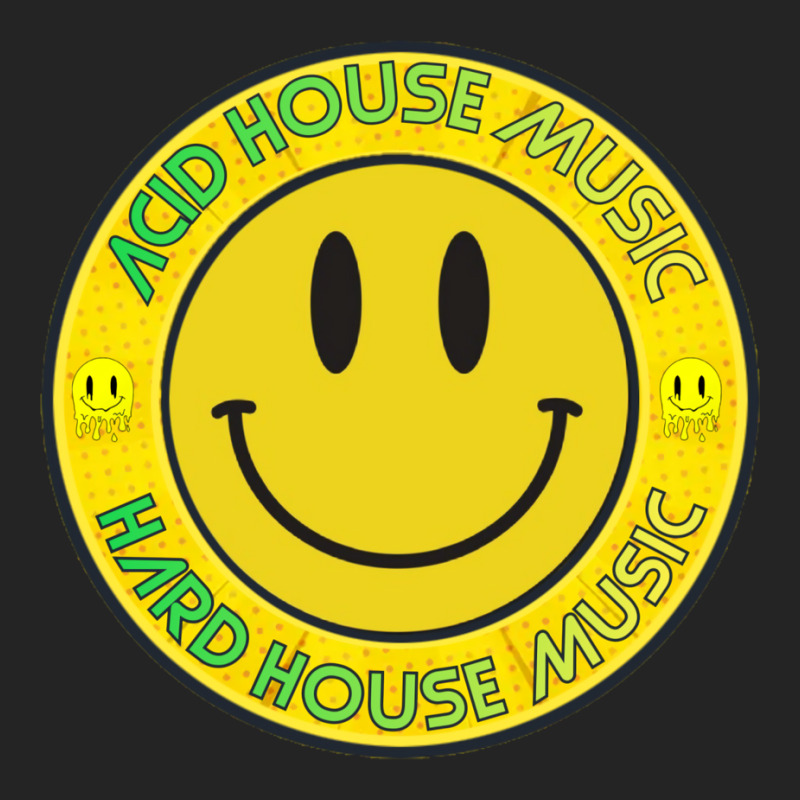 Acid House Hard House Badge 3/4 Sleeve Shirt by mosbahgurkov6 | Artistshot