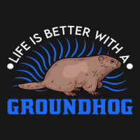 Life Is Better With A Groundhog Marmot 1 Flannel Shirt | Artistshot