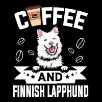 Dog Lover Gifts T  Shirt Coffee And Finnish Lapphund Dog Design For Do Adjustable Cap | Artistshot