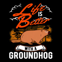 Life Is Better With A Groundhog Marmot Adjustable Cap | Artistshot