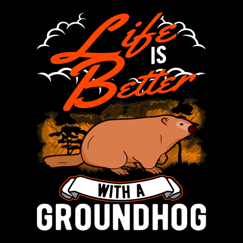 Life Is Better With A Groundhog Marmot Adjustable Cap by XAVIERESPREE | Artistshot