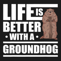 Life Is Better With A Groundhog Woodchuck Marmot 1 Hoodie & Jogger Set | Artistshot