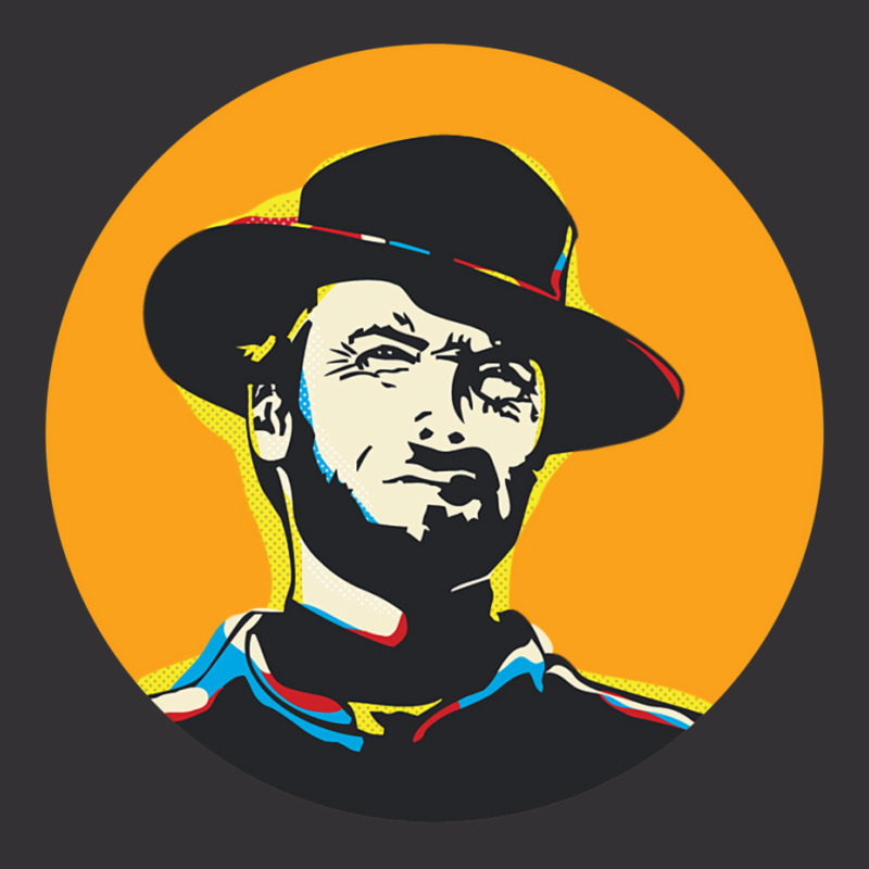 Clint Eastwood Pop Art Portrait Vintage Hoodie | Artistshot