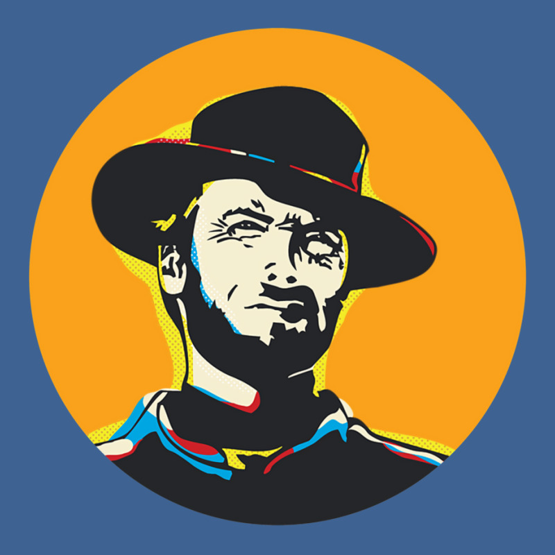 Clint Eastwood Pop Art Portrait Men's Polo Shirt | Artistshot