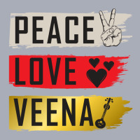 Peace Love Veena Instrument Veena Player Veena Vio Tank Dress | Artistshot