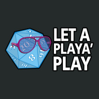 Let A Player Play Women's Triblend Scoop T-shirt | Artistshot