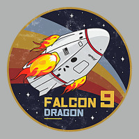 Falcon 9   Dragon Vintage Style T Shirt Zipper Hoodie | Artistshot