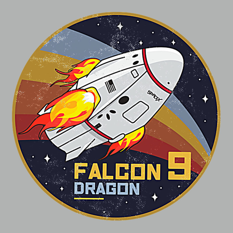 Falcon 9   Dragon Vintage Style T Shirt Zipper Hoodie | Artistshot