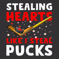 Hockey Stick Stealing Heart Like I Steal Pucks Val Vintage Hoodie | Artistshot