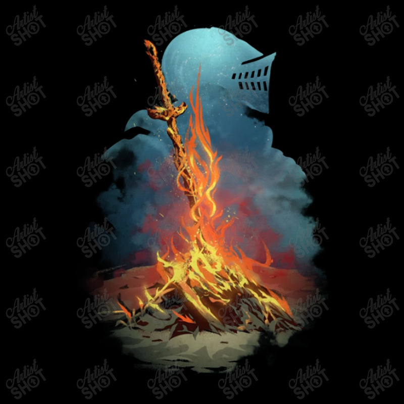 Souls Bonfire Zipper Hoodie by LisaRMcFarland | Artistshot