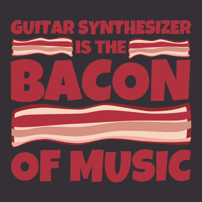 Guitar Synthesizer Gifts Bacon Of Music Vintage Hoodie | Artistshot