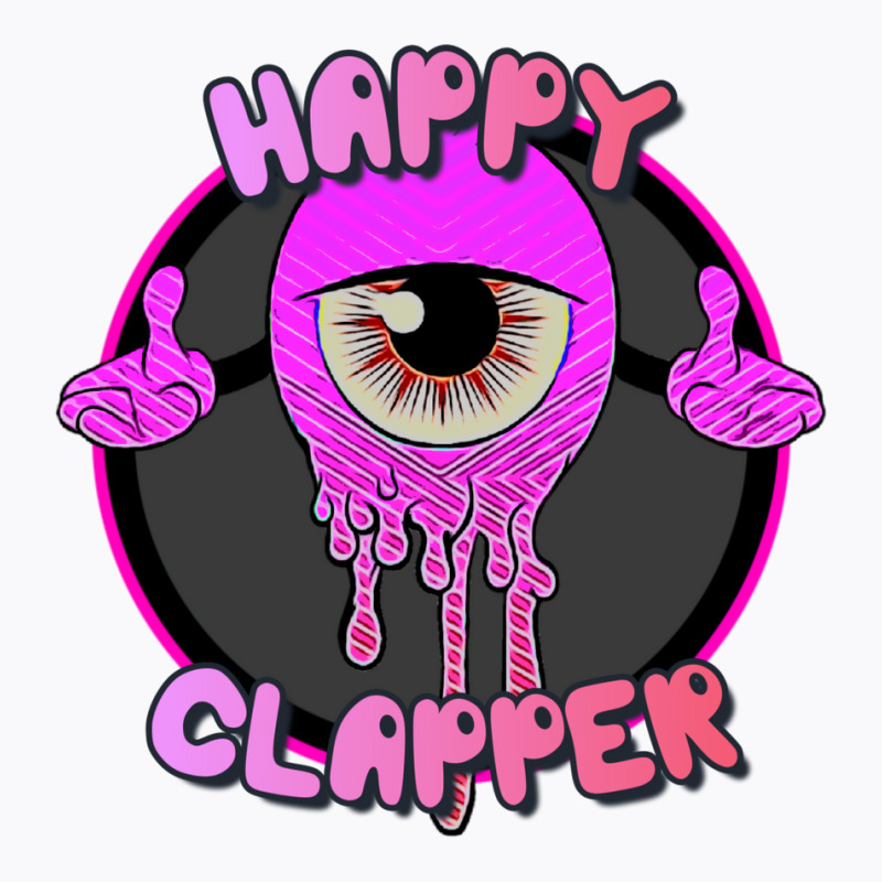 Happy Clapper T-shirt | Artistshot