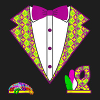 Mardi Gras Tuxedo 2023 Tux Fat Tuesday Party Costu Classic T-shirt | Artistshot