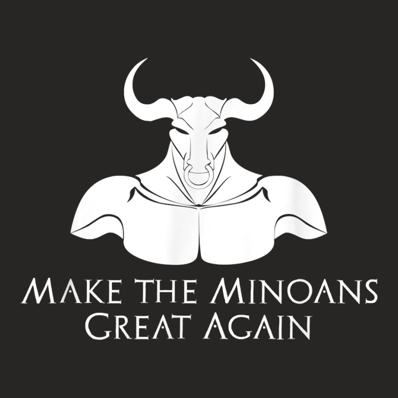 Ancient Minoan Civilization Make The Minoans Great Ladies Fitted T-Shirt by qadina | Artistshot