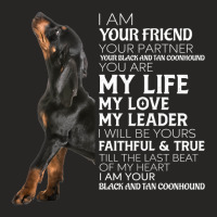 I Am Your Friend Your Partner Your Black And Tan C Ladies Fitted T-shirt | Artistshot