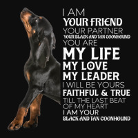 I Am Your Friend Your Partner Your Black And Tan C Crop Top | Artistshot