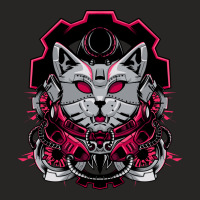 Cyber Cat Ladies Fitted T-shirt | Artistshot