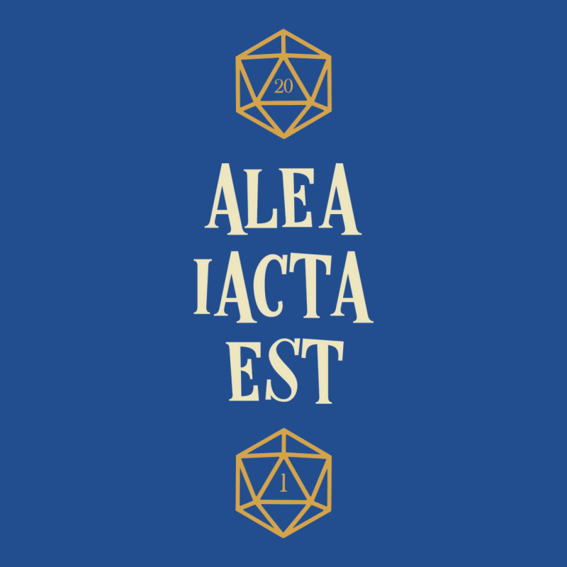 Alea Iacta Est The Die Is Cast Crewneck Sweatshirt by bataakamowd | Artistshot