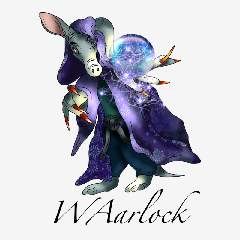 Dnd Warlock Aardvark Ladies Polo Shirt by tupialinzong | Artistshot