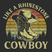 Vintage Like A Rhinestone Cowboy Hat Boots Country Exclusive T-shirt | Artistshot