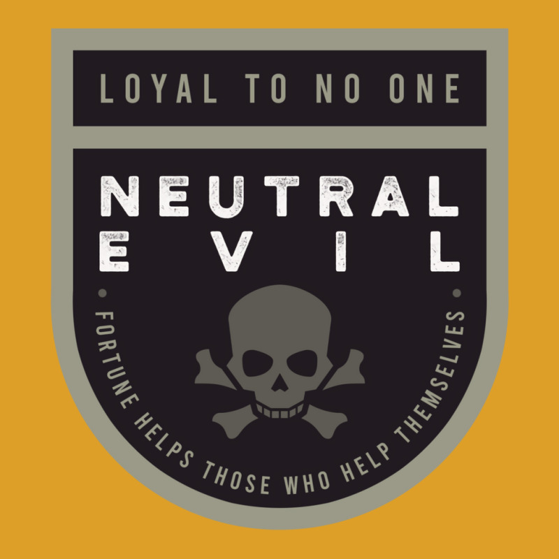 Neutral Evil T-shirt | Artistshot